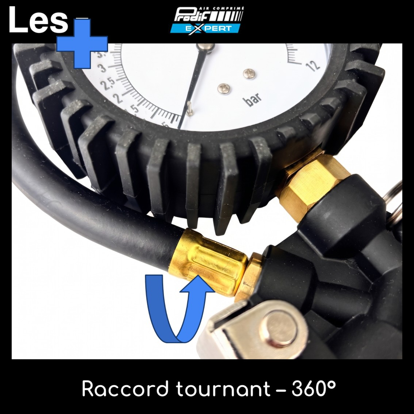 Poignée de gonflage Expert PRODIF 1272