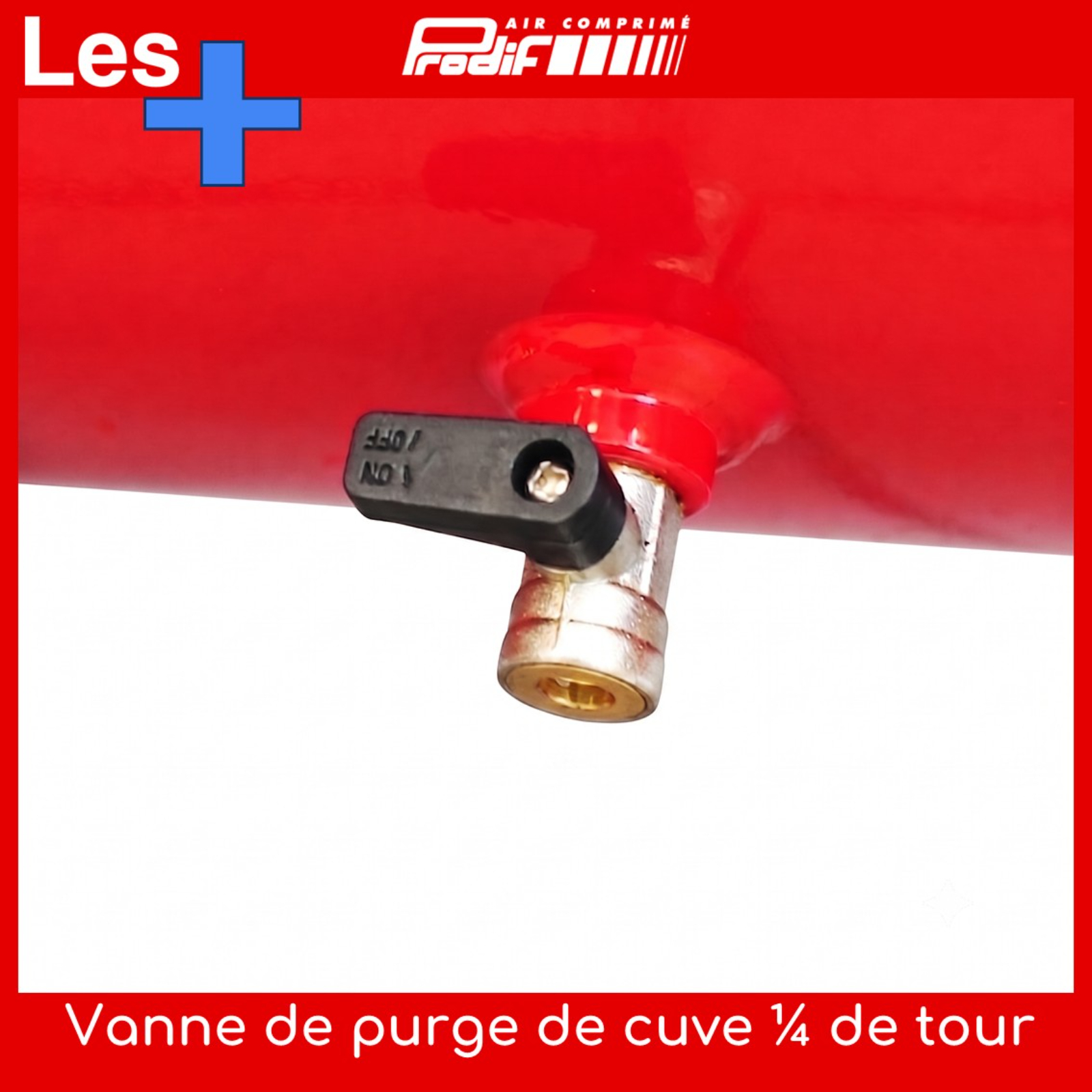 Compresseur vertical silencieux pour atelier PRODIF 50 litres 2850 tr/min 2cv SIL750V