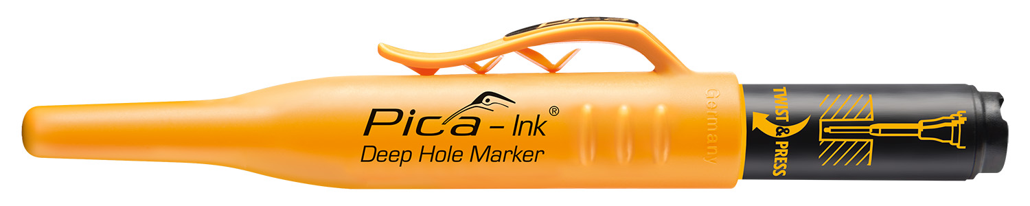 Marqueurs trous profonds pica ink noir PICA - 15046