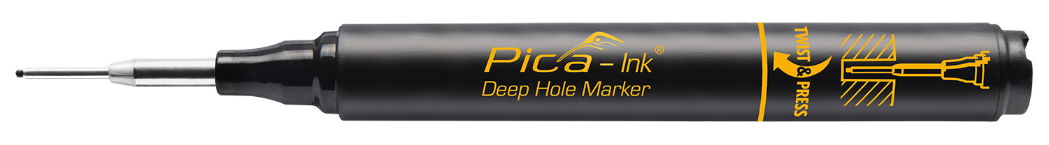 Marqueurs trous profonds pica ink noir PICA - 15046