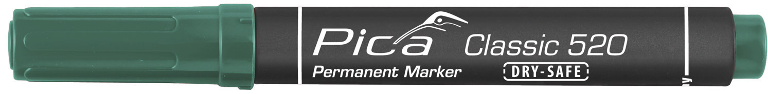 Marqueur pica classic 520 permanent ogive vert PICA - 52036