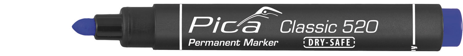 Marqueur pica classic 520 permanent ogive bleu PICA - 52041