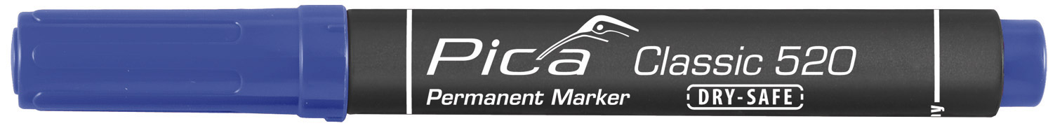 Marqueur pica classic 520 permanent ogive bleu PICA - 52041