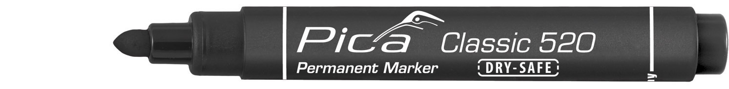 Marqueur pica classic 520 permanent ogive noir PICA - 52046