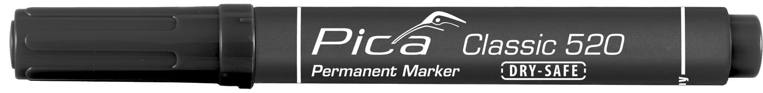 Marqueur pica classic 520 permanent ogive noir PICA - 52046