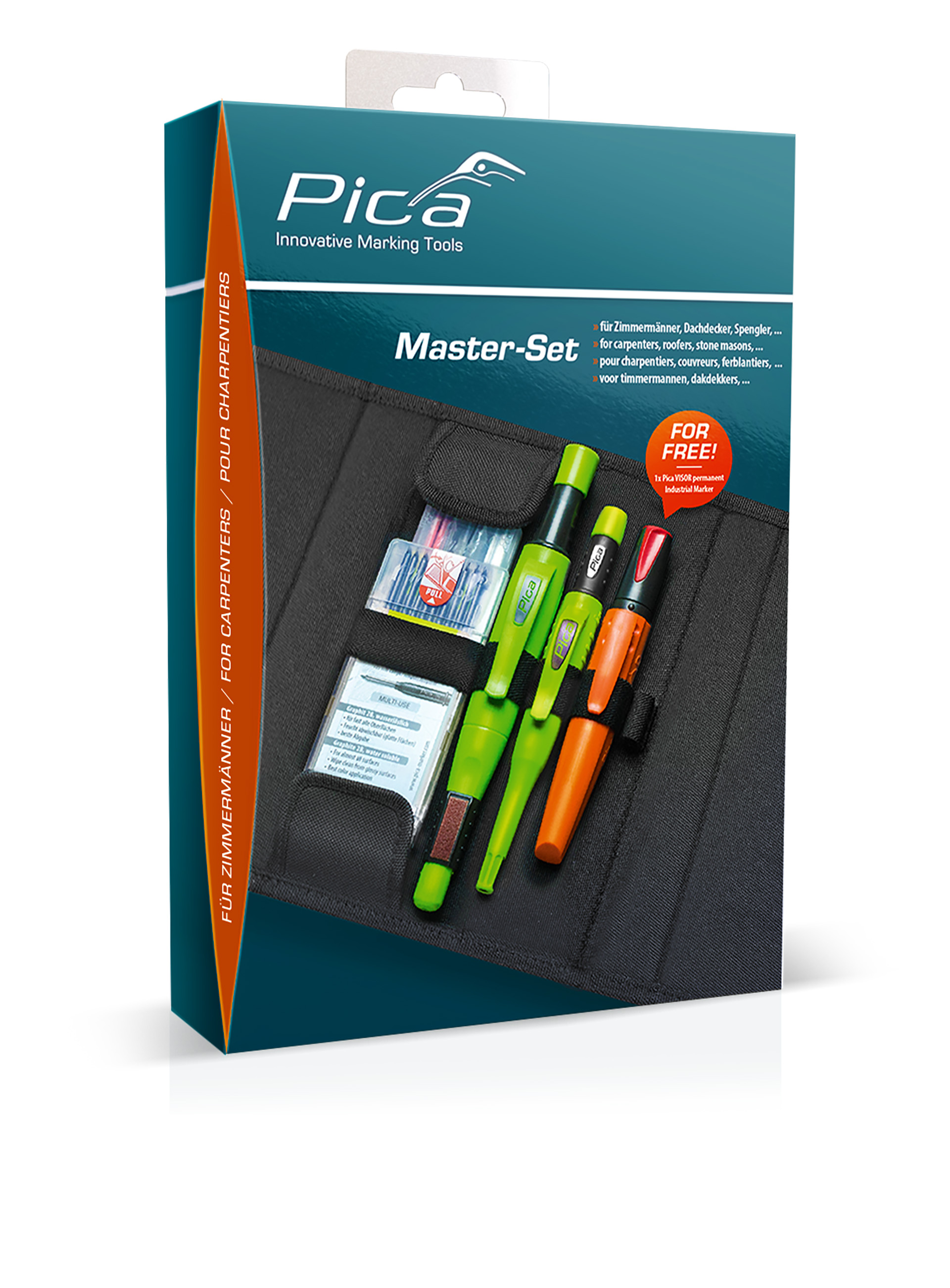 set de marquage pica pour charpentier couvreur macon PICA - 55030