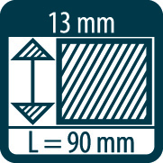 Craie blanche pica classic 580 PICA - 580-12