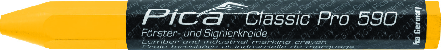 Craie forestière pica classic pro jaune PICA - 59044