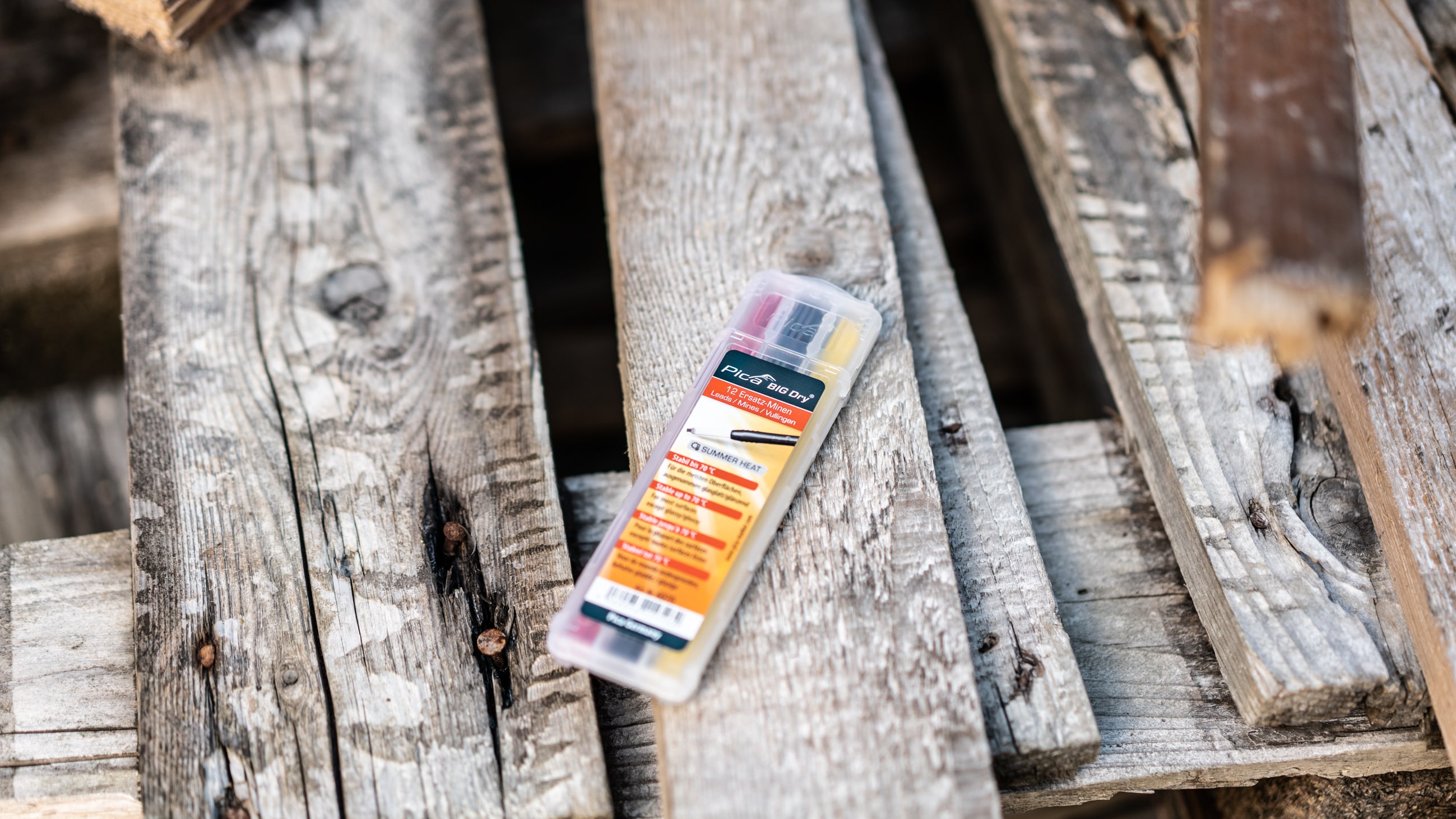 Etui de 12 mines pica big dry mines d'été PICA - 6070