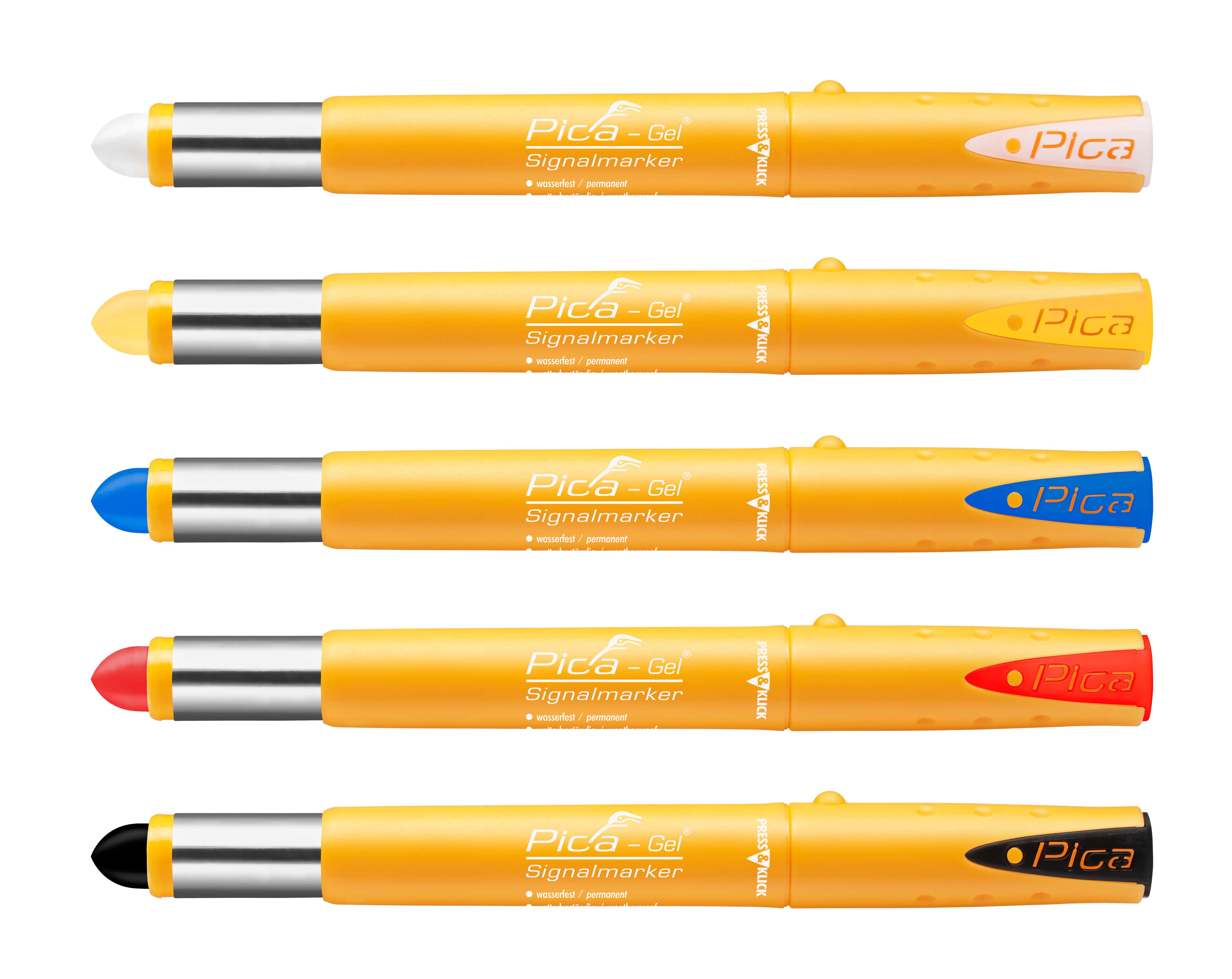 Marqueur blanc gel pica haute température 1000°C - vendu à l'unité  - 8080