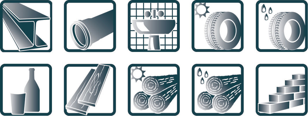 Marqueur blanc gel pica haute température 1000°C - vendu à l'unité  - 8080