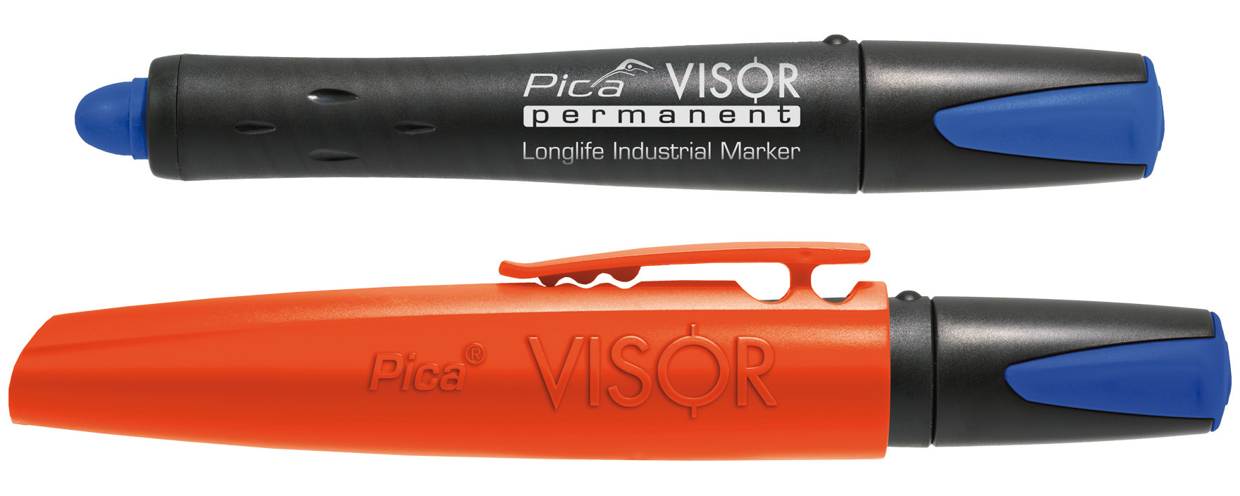 Marqueur permanent visor pica industrial marker fluo - bleu PICA - 99041