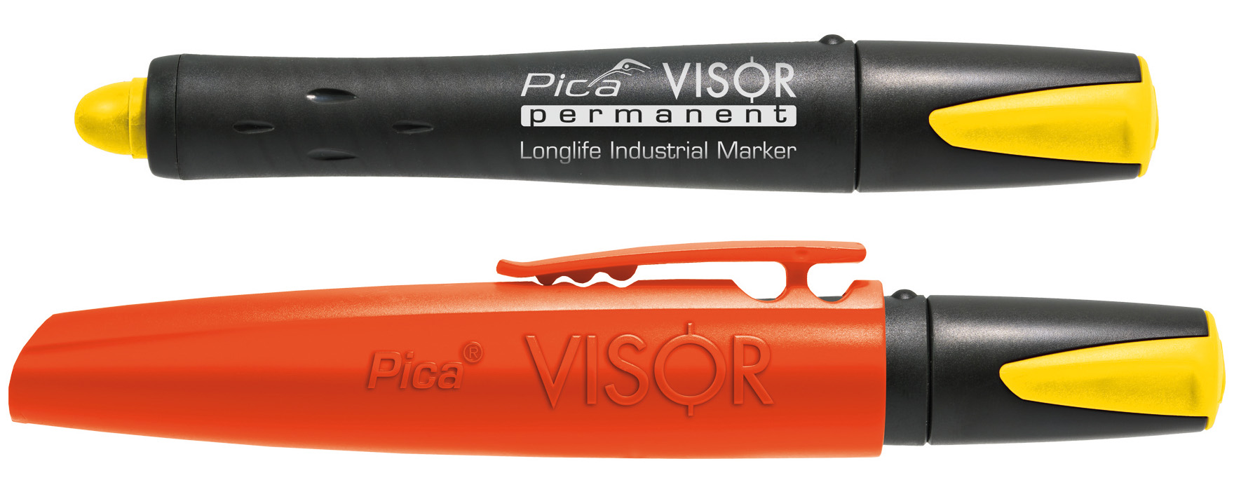 Marqueur permanent visor pica industrial marker fluo - jaune PICA - 99044