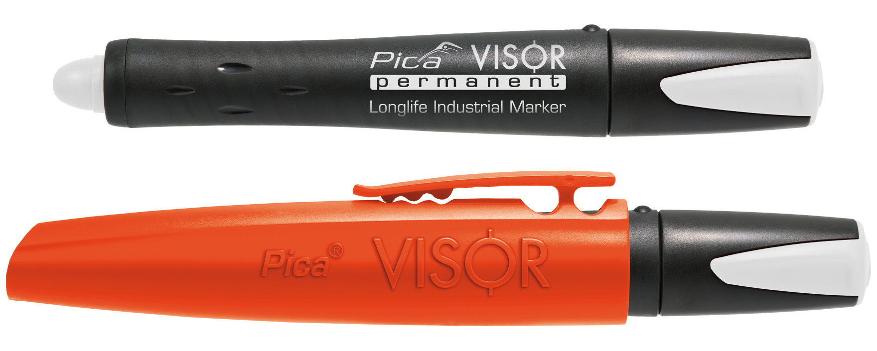 Marqueur permanent visor pica industrial marker fluo - blanc PICA - 99052