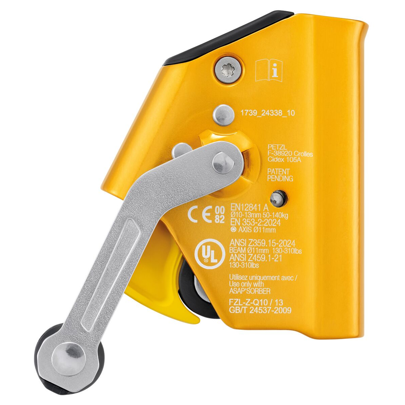 Antichute mobile ASAP LOCK PETZL - B071BB00