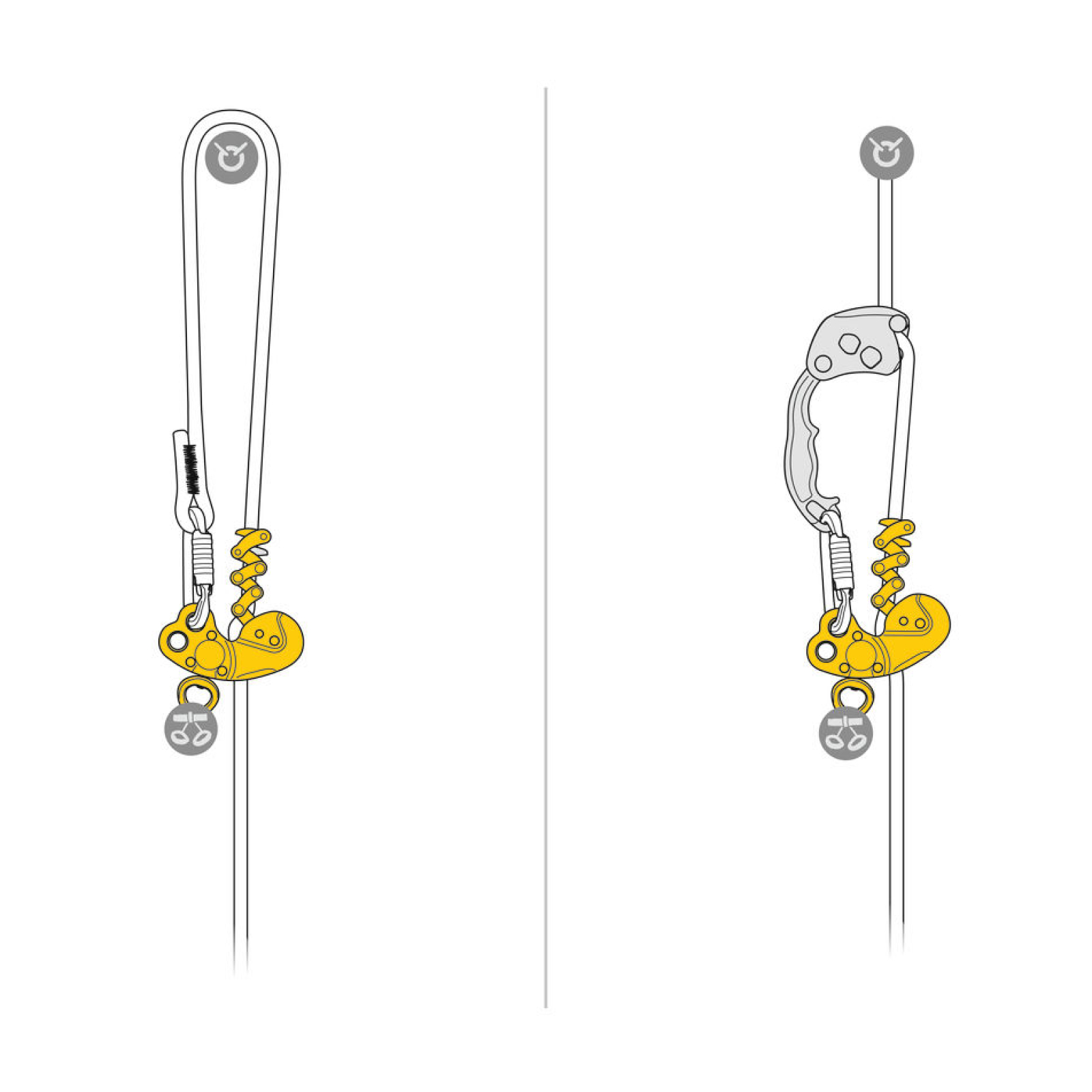 Descendeur ZIGZAG PLUS PETZL - D022BA00