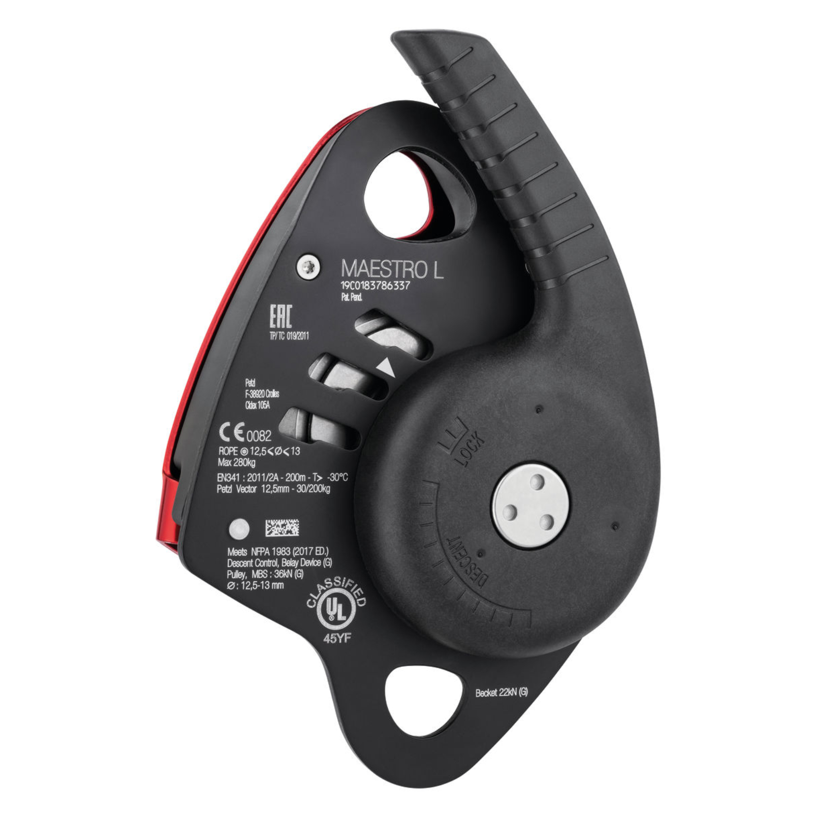 Descendeur MAESTRO L PETZL - D024BA00