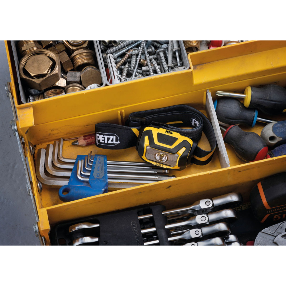 Lampe Aria 2R noir/jaune PETZL - E071AA00