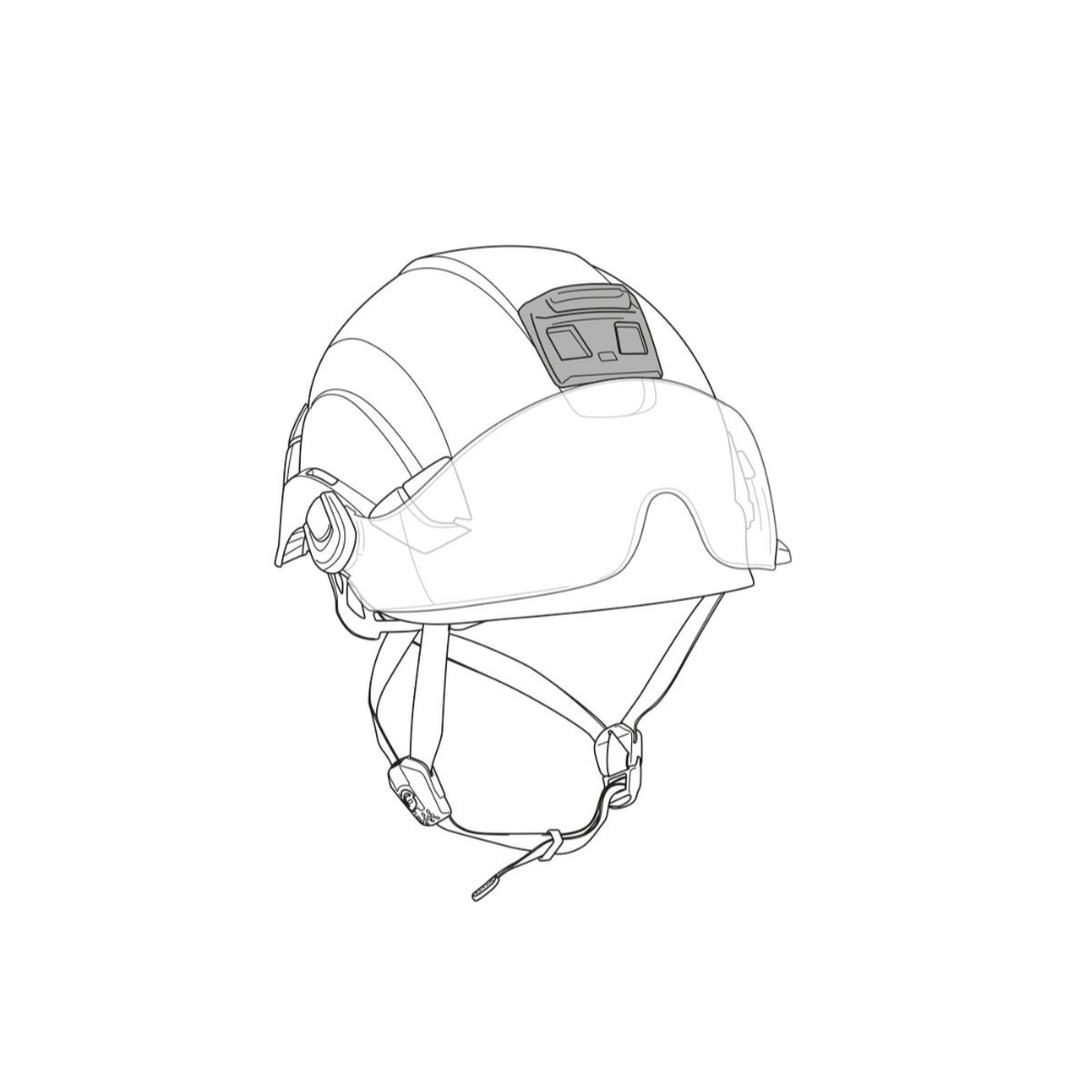 Platine Helmet Adapt PETZL - E073AB00