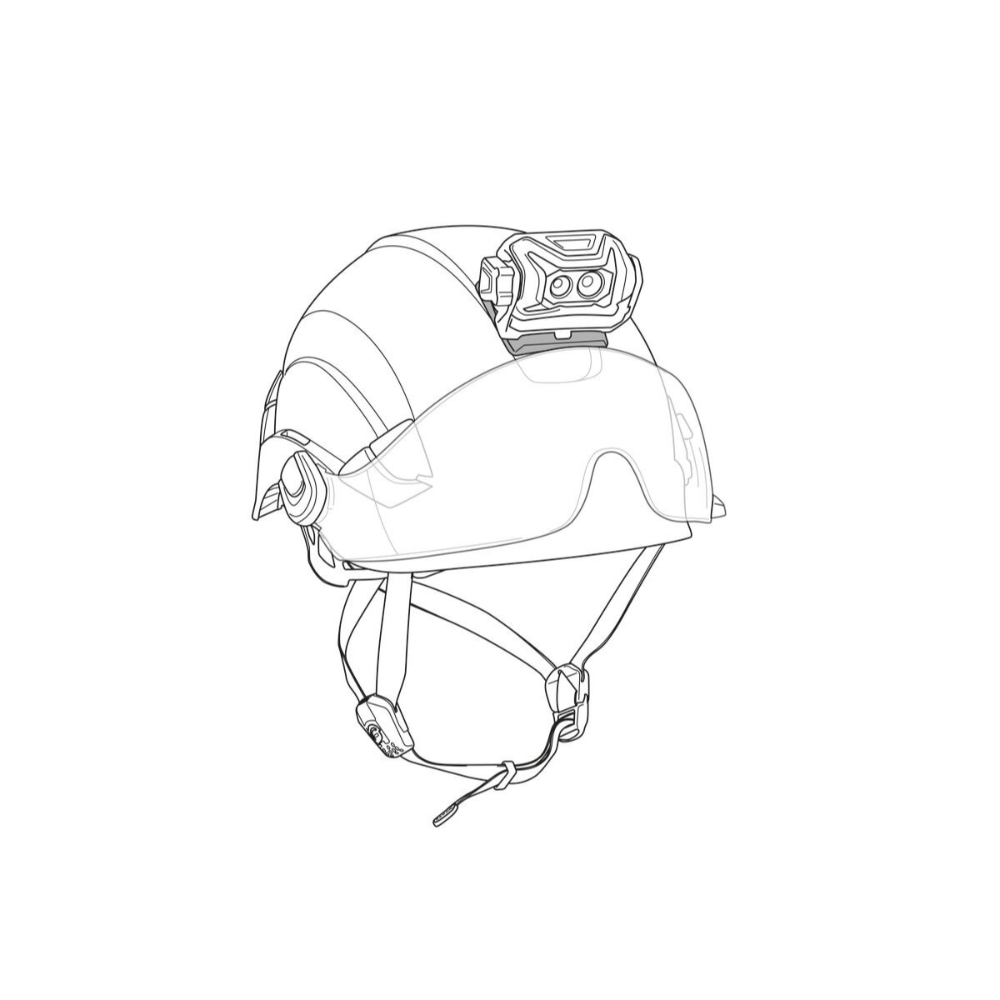 Platine Helmet Adapt PETZL - E073AB00