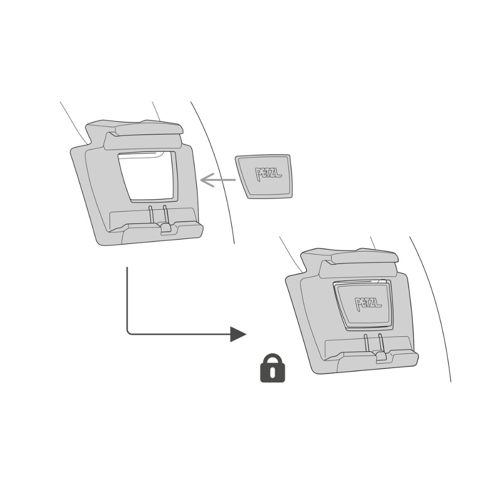 Platine Slot Adapt PETZL - E073BA00