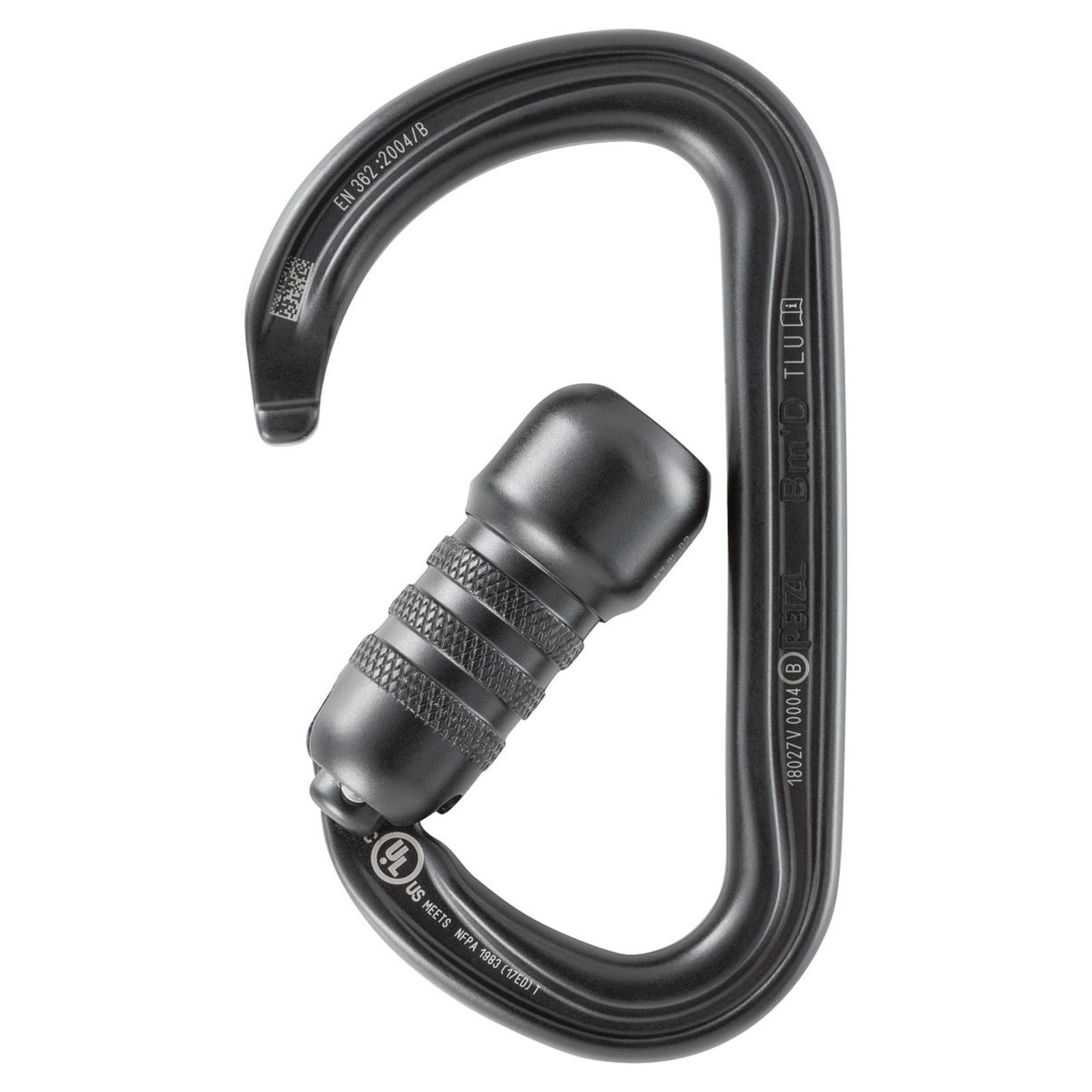Mousqueton BM'D TRIACT-LOCK noir PETZL - M032AA01