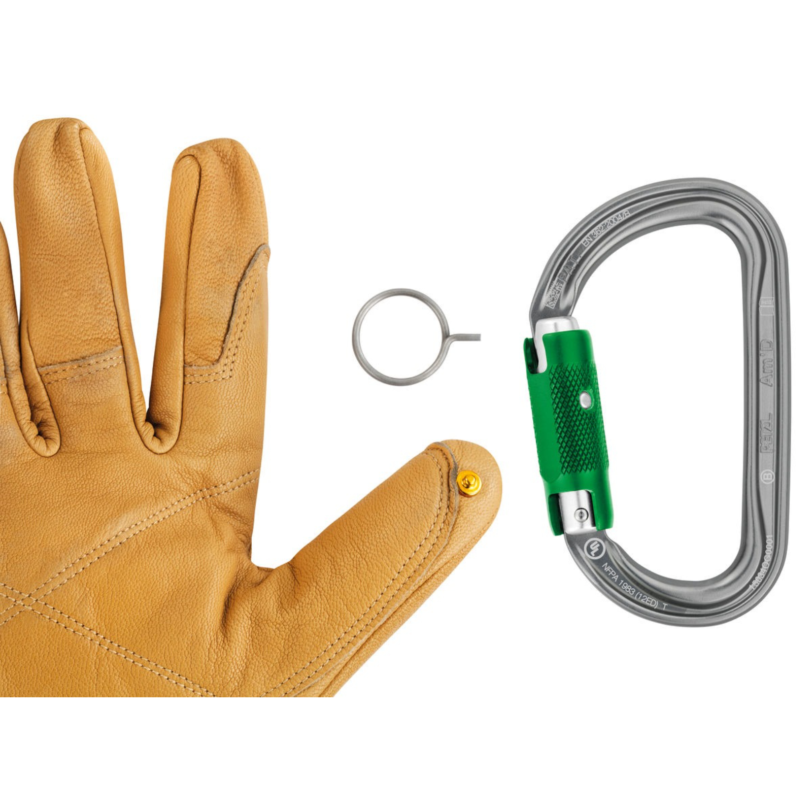 Mousquetons AM'D PIN-LOCK Lot de 10 PETZL - M34ABPL