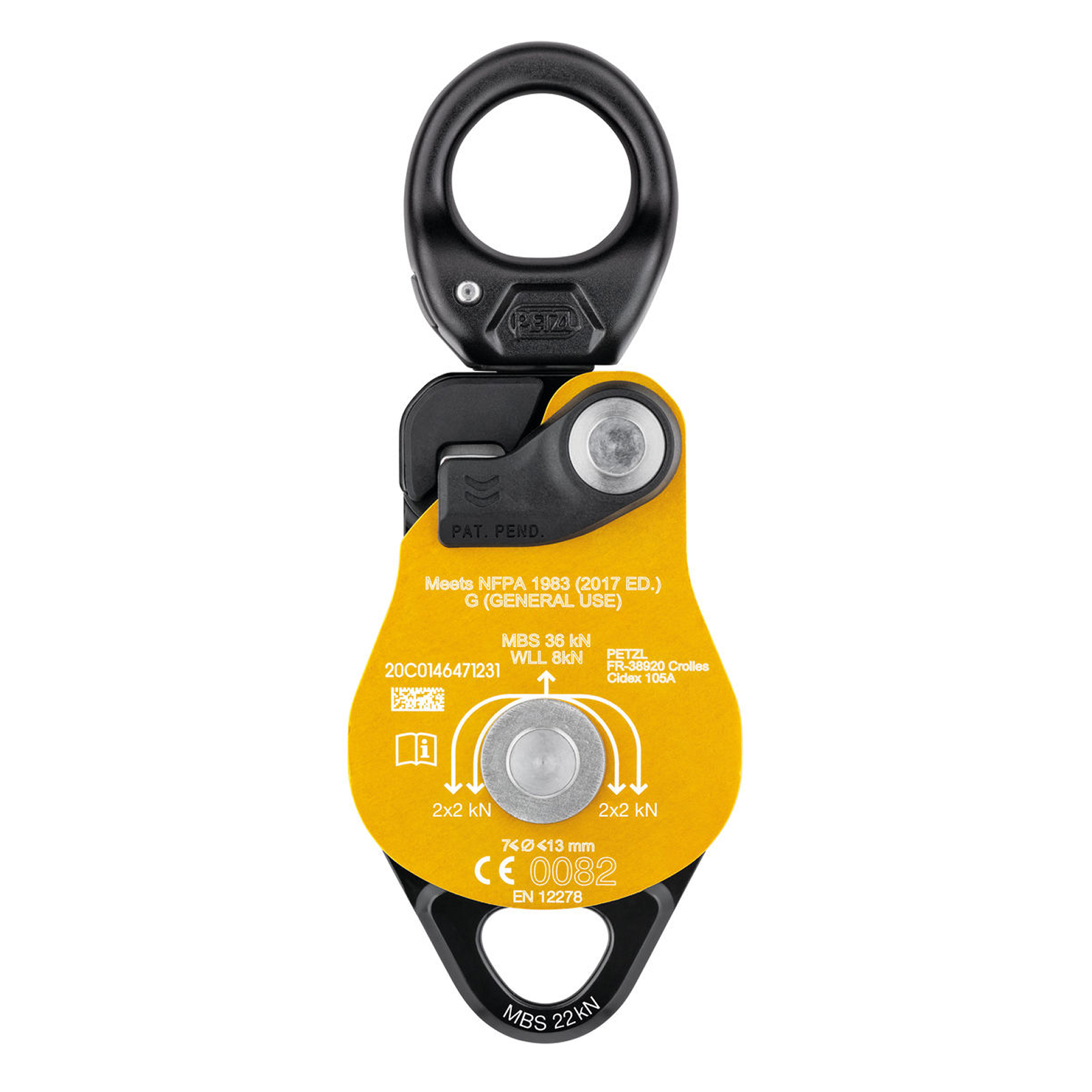 Poulie SPIN L2 PETZL - P001CA00