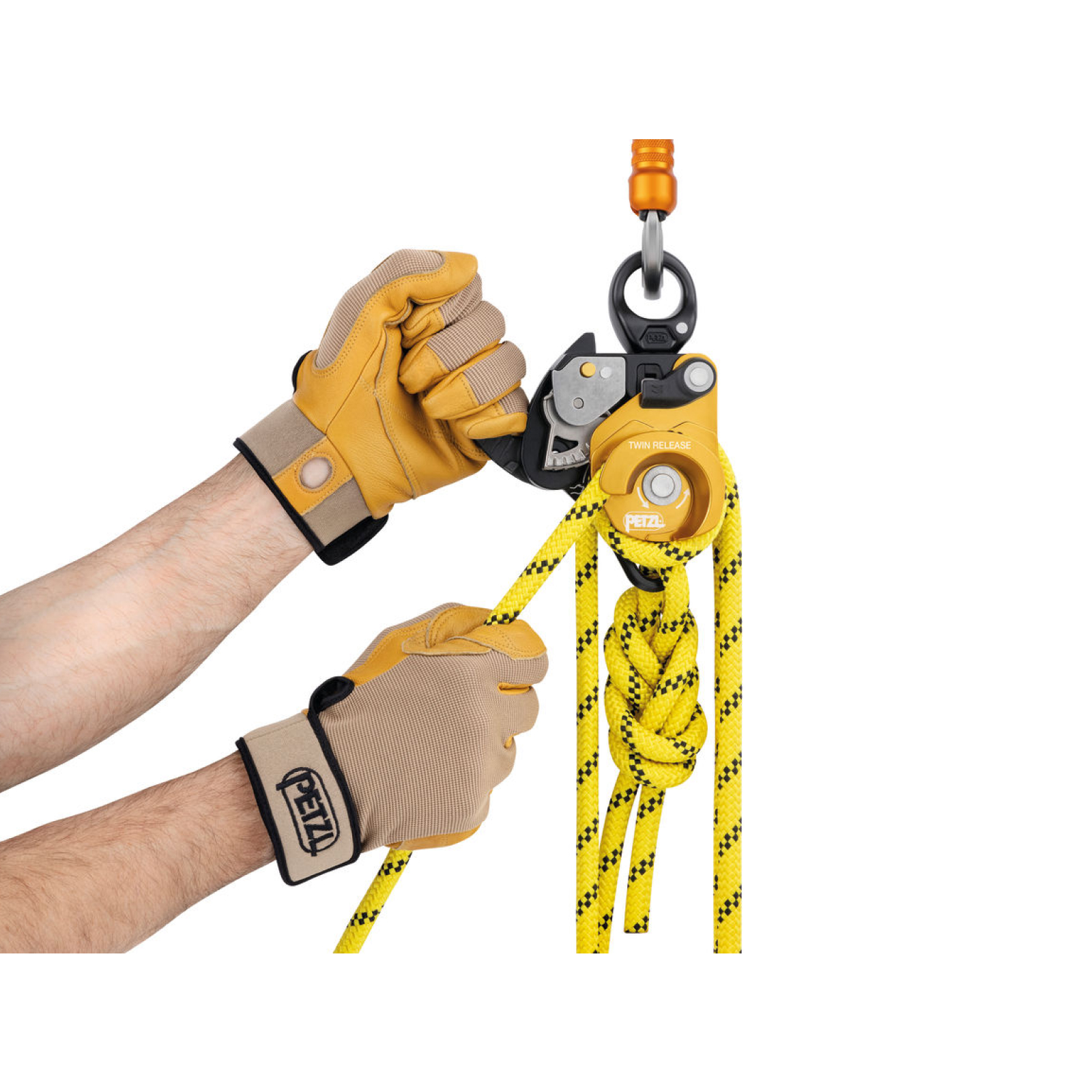 Poulie TWIN RELEASE PETZL - P001DA00