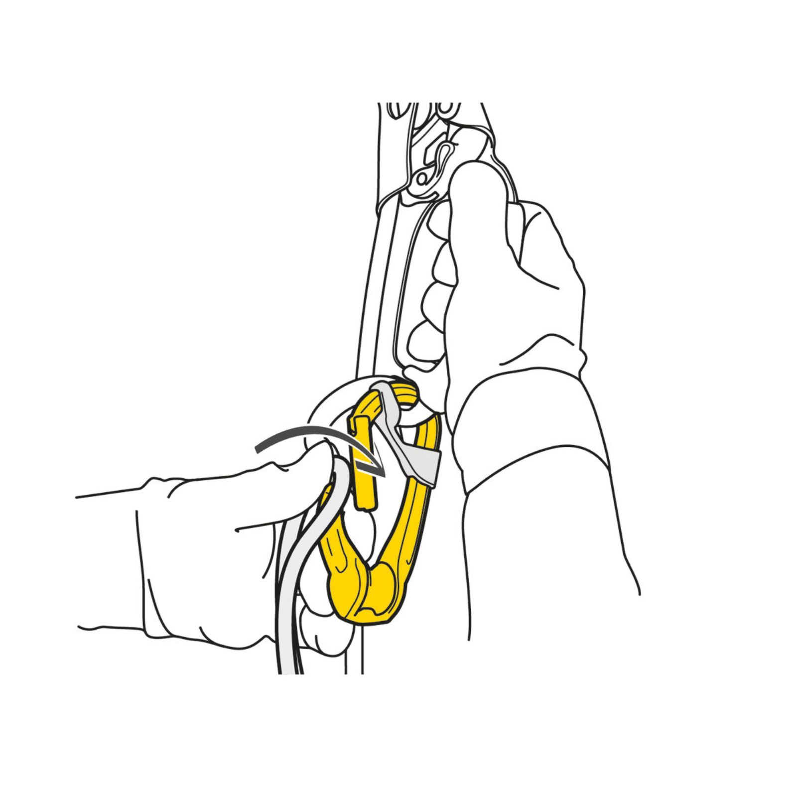 Poulie ROLLCLIP TRIACT-LOCK PETZL - P74TL