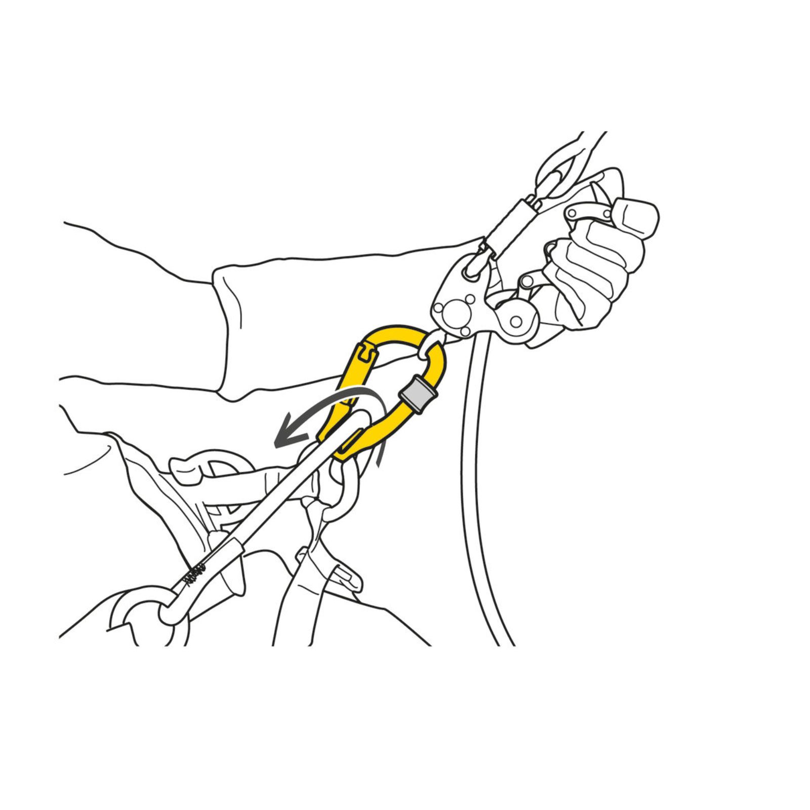 Poulie ROLLCLIP Z SCREW-LOCK PETZL - P75SL