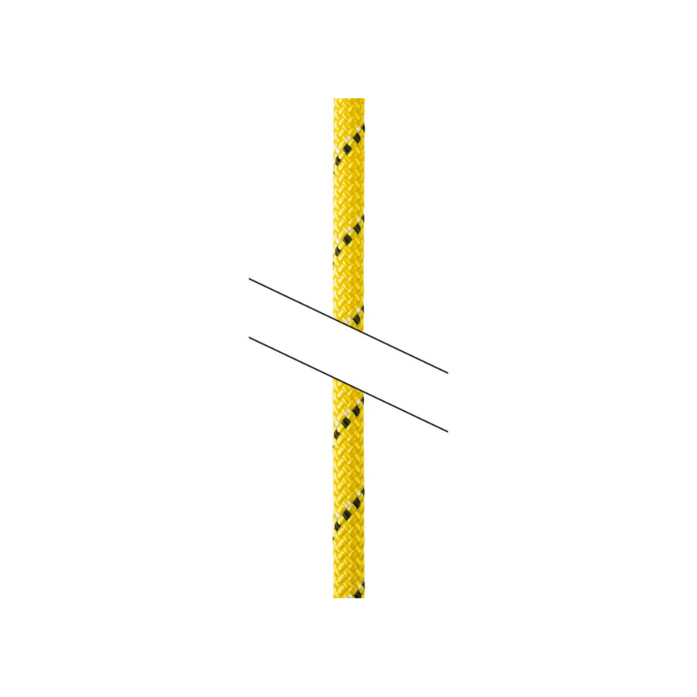 Corde parallel 10.5mm jaune 50m PETZL - R077AA04