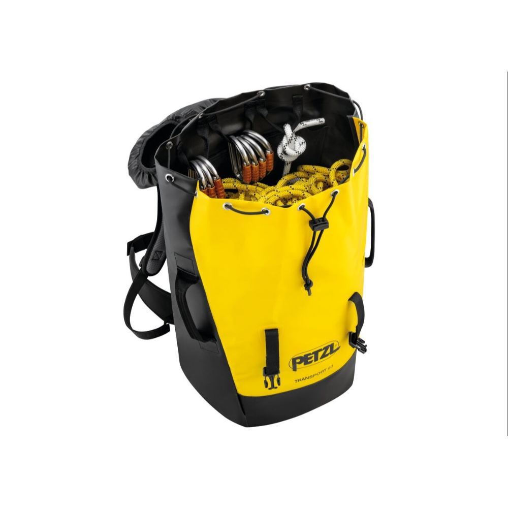 Sac transport 60l jaune PETZL - S042CA00