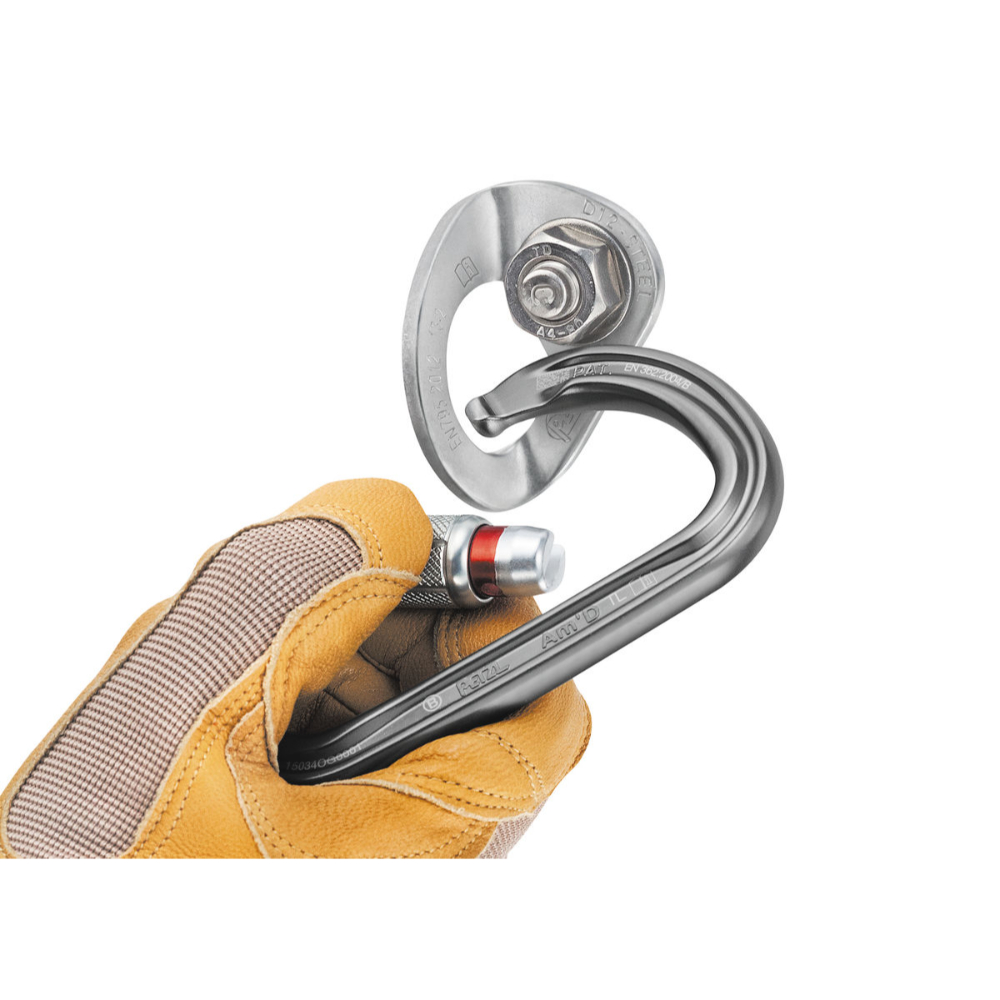 20 Plaquettes COEUR STAINLESS 12 mm PETZL - P36AS 12