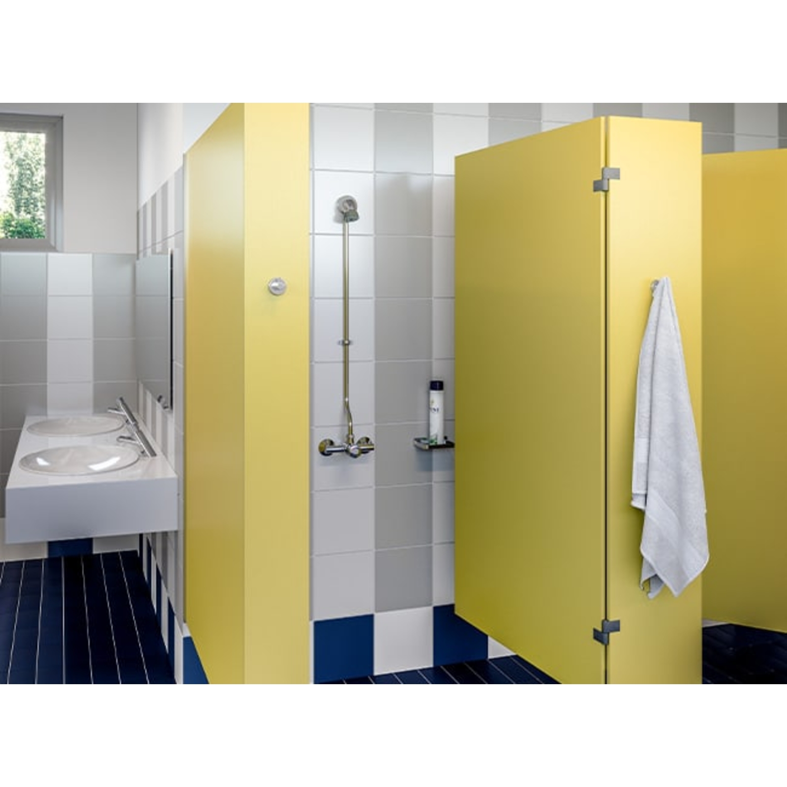 Mitigeur monocommande bouton chromé 3 l/min sans robinet d'arrêt PRESTO - 28617