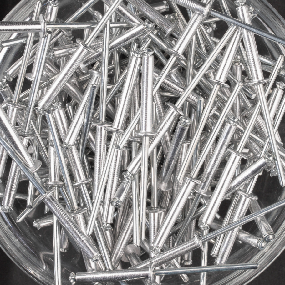 250 rivets éclatés à aluminium/acier à tête plate à Ø4x25mm - SCELL-IT - PAD4025