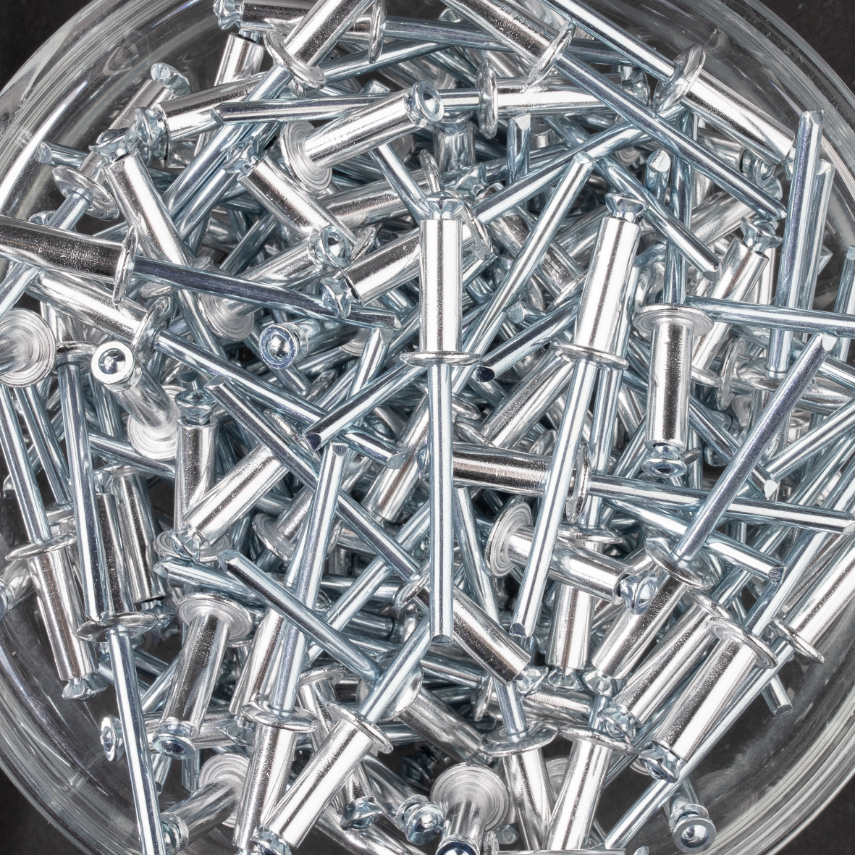 250 rivets éclatés à aluminium/acier à tête plate à Ø4,8x14mm - SCELL-IT - PAD4814
