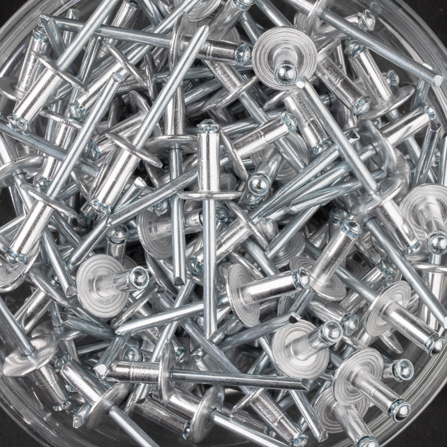 250 rivets éclatés à aluminium/acier à tête large à Ø4,8x12mm - SCELL-IT - PAL4812