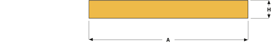 Plat de blindage à souder dimension 10x60x3000 500hb - ET30006010R