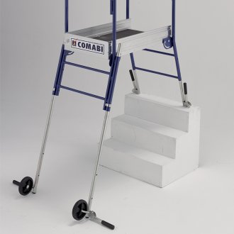 Plate-forme de peintre tout-terrain HELIS TUBESCA COMABI Hauteur de travail 2,68 m - 03121003