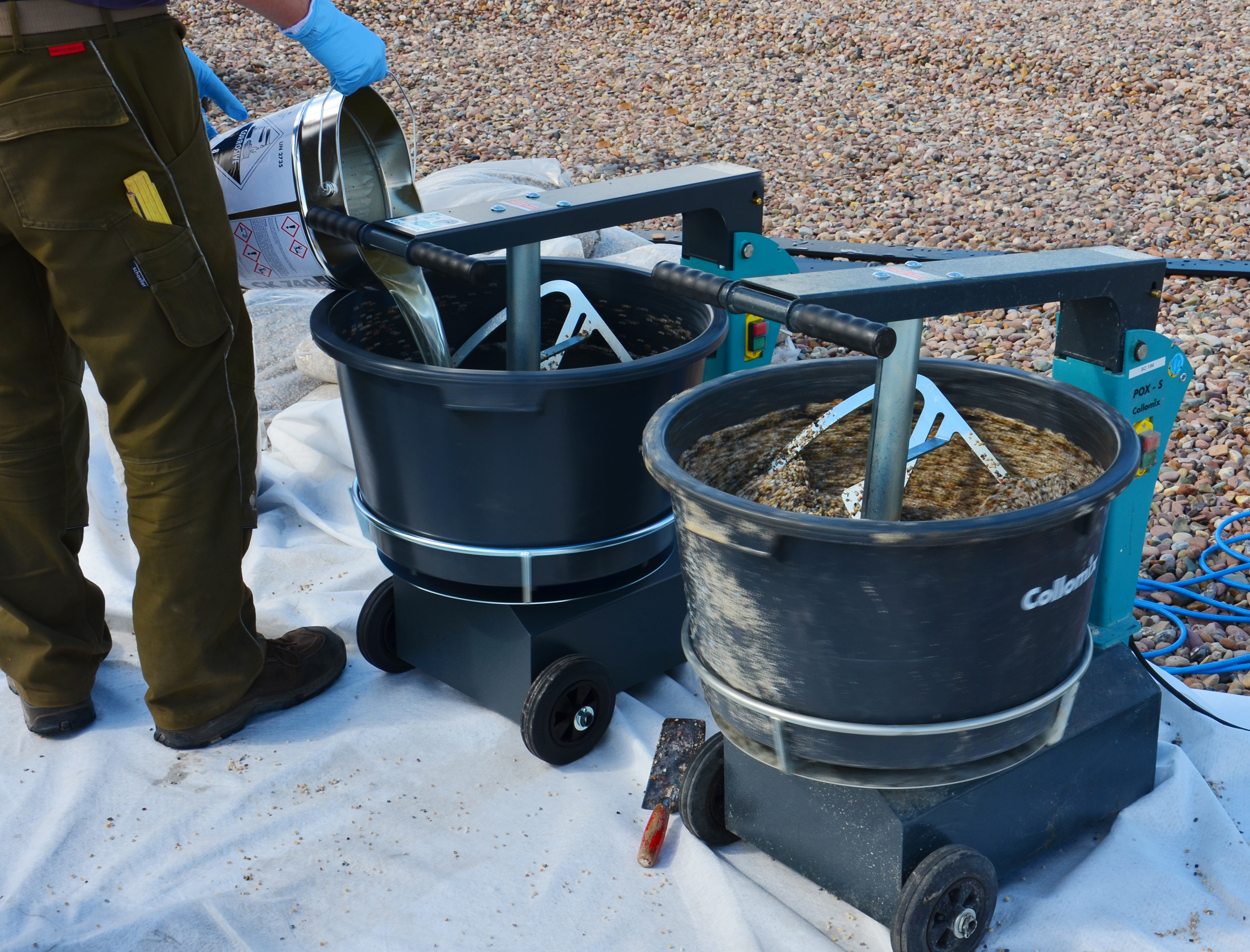 Malaxeur à Rotation POX-S - COLLOMIX - 37124