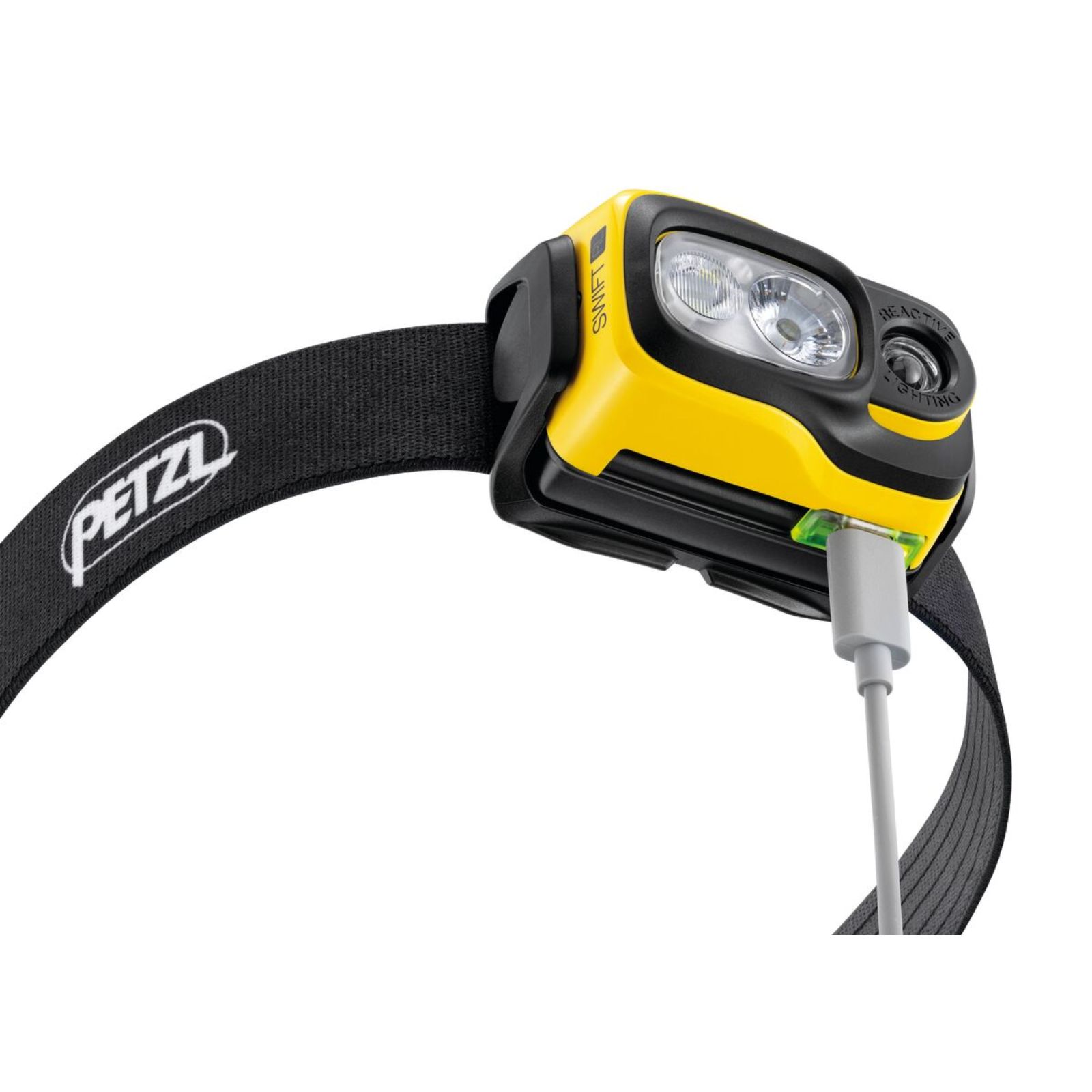 Lampe SWIFT RL noir/jaune PETZL - E810AB00