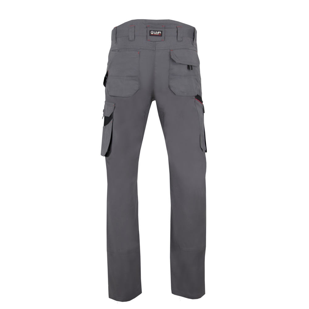 Pantalon battle canvas TORCHE GRIS ACIER - LMA LEBEURRE - 1752