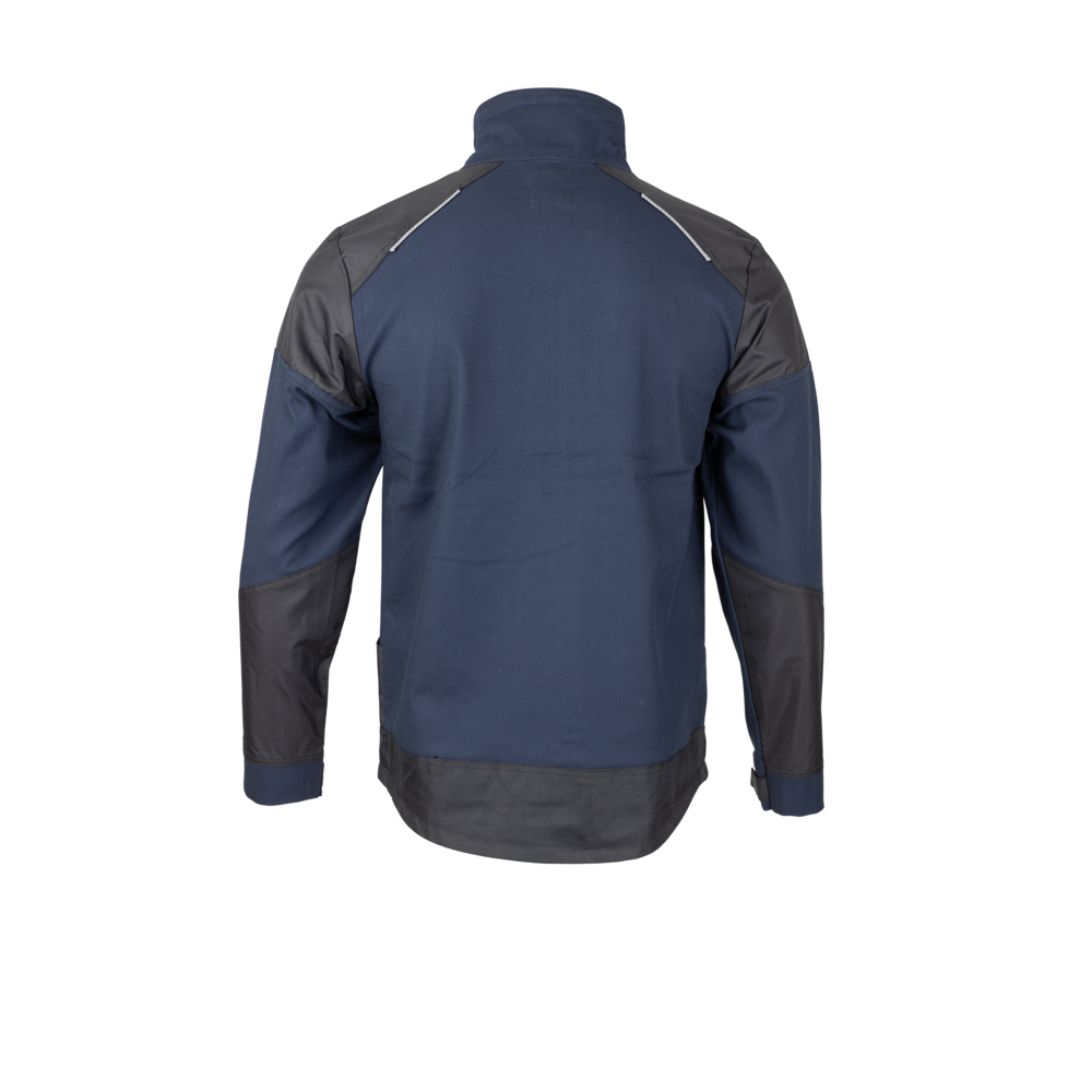 Veste bicolore stretch  QUASAR MARINE NOIR - LMA LEBEURRE - 2349