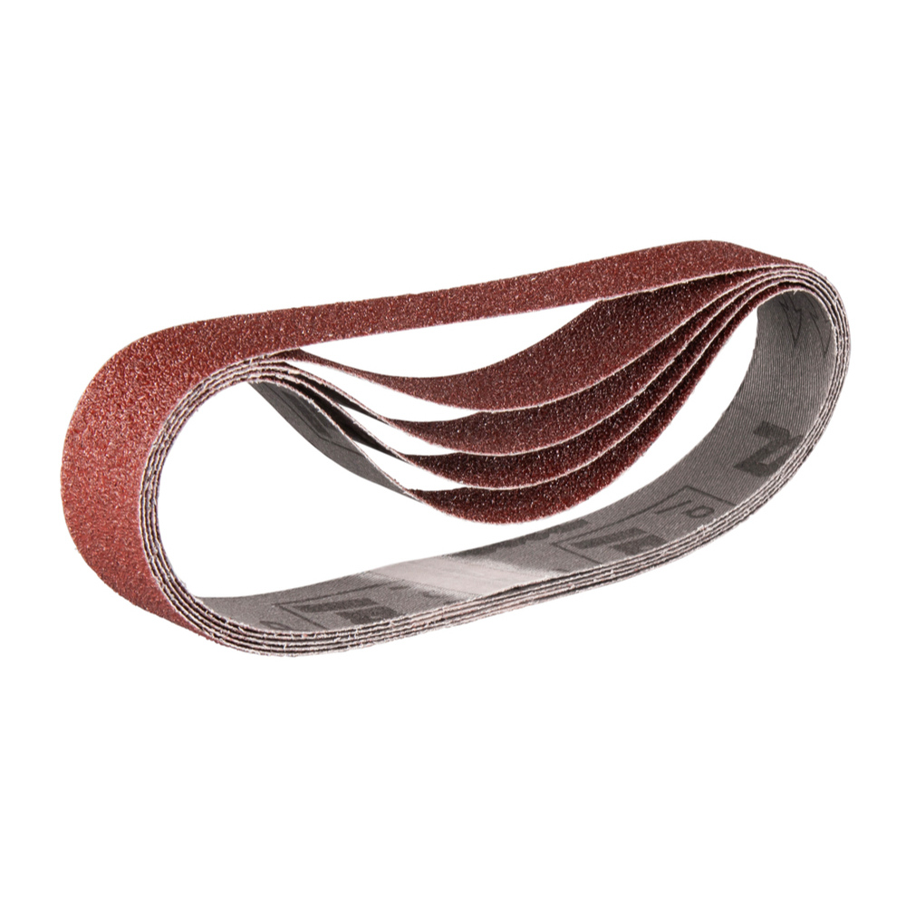 5 bandes abrasives 30x533 mm Grain 80 pour bois et métal - MAKITA - P-36697