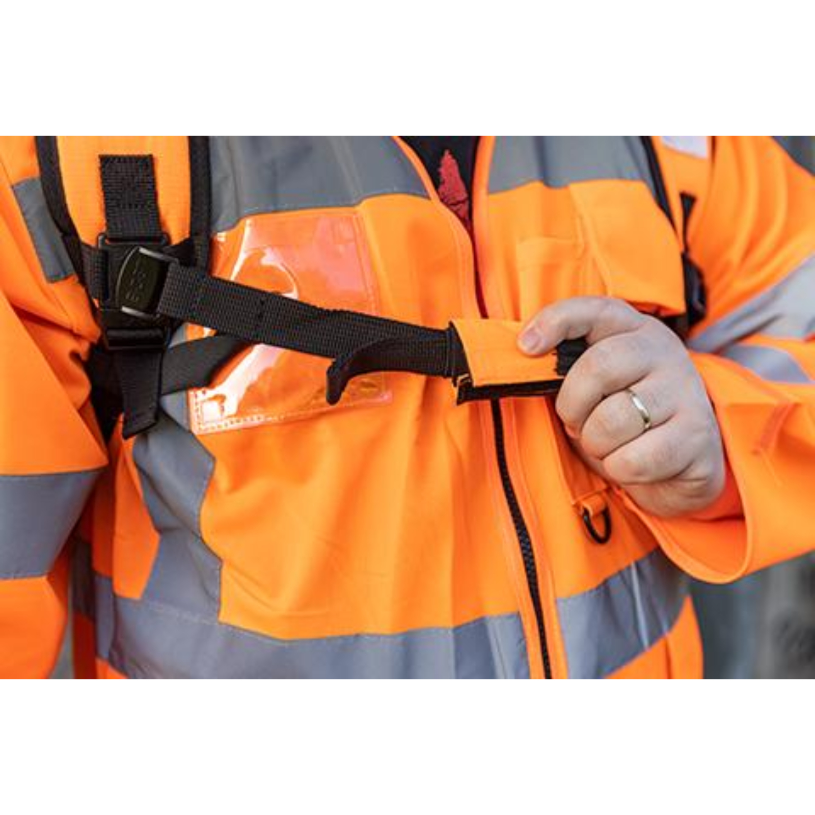 Sac à dos et sac pour l'émetteur Tx - version orange de l'ensemble de sacs de transport souples RADIODETECTION - 10/LOC-BACKPACK-SET-O