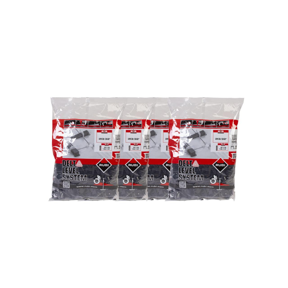 Bride 3-12mm ép 2 mm RUBI Delta Level System 2400 unités - 02856