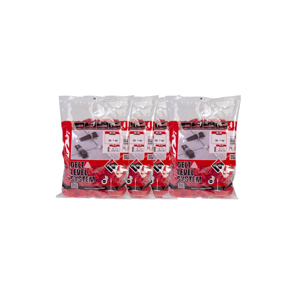Bride 6-15 mm ép 3 mm 2400 pièces DELTA LEVEL SYSTEM RUBI - 02869