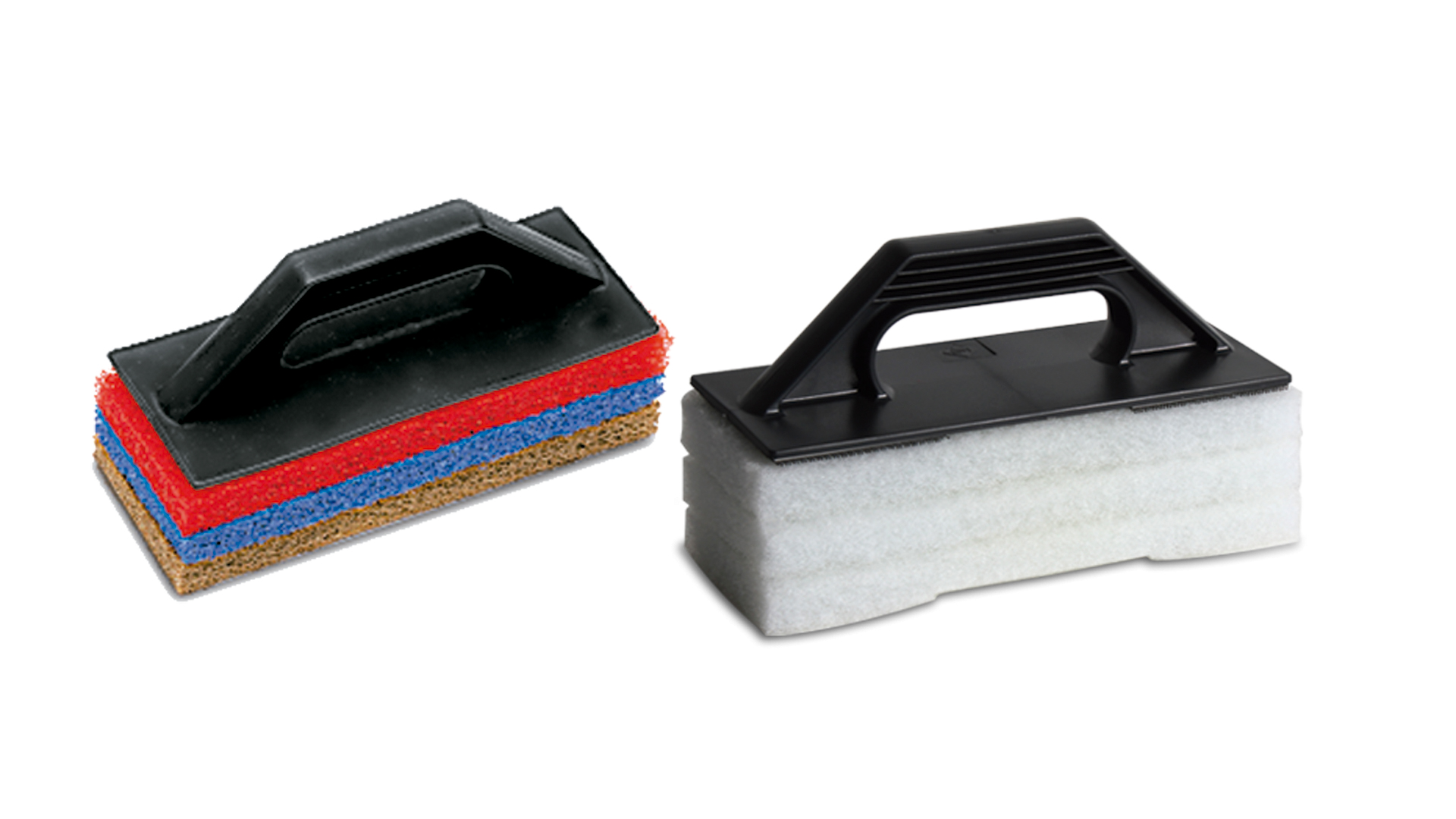 Taloche + 3 abrasifs mixtes DOUX/MOYEN/FORT RUBI - 20900