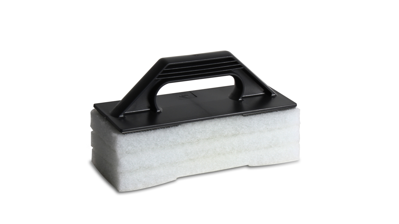 Taloche + 3 abrasifs très doux RUBI - 20944